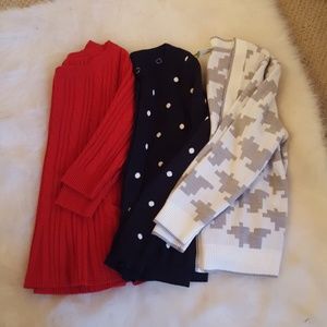 SOLD.   Sweater bundle x3